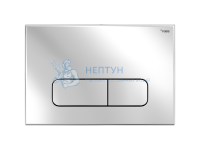 Панель смыва NOVA ELLIPSE 001 хром, глянцевый 19102111001 Рехау